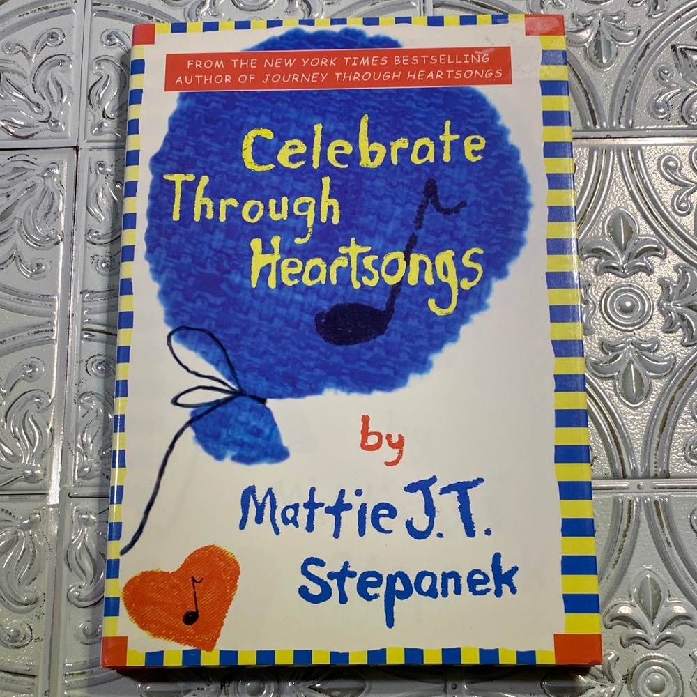 Celebrate Through Heartsongs Hardcover Poetry Mattie Stepanek 1st Ed Book